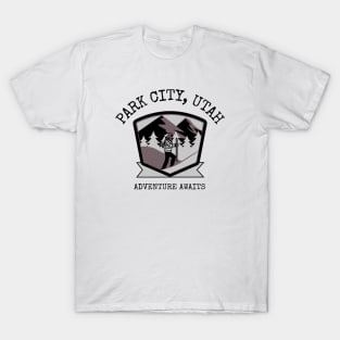 Park City, Utah Skiing T-Shirt